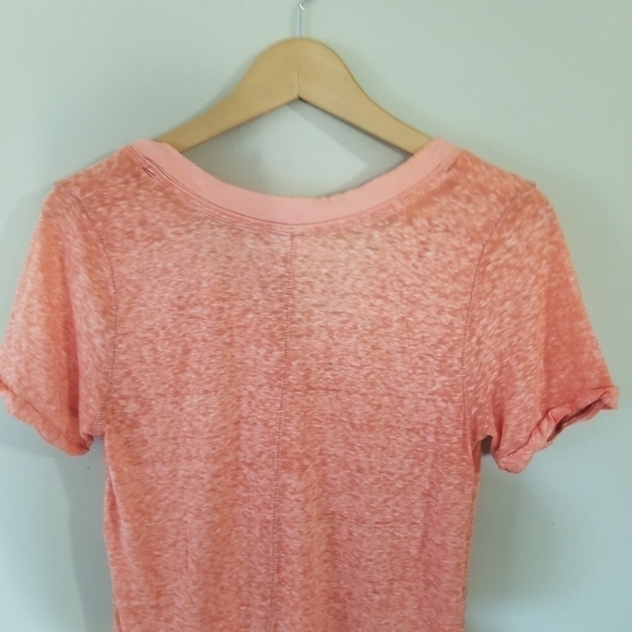 WE The Free Sun Valley V neck Tee Size XS Orange County - Picture 10 of 10